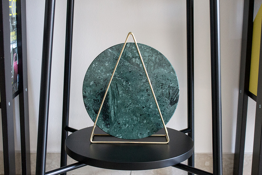 Green Marble Lamp